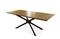 Miniature Brass dining table Liverpool Clipped