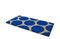 Miniature Doormat Bubble blue Clipped