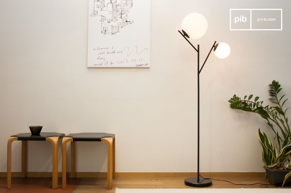 Double Hemings floor lamp