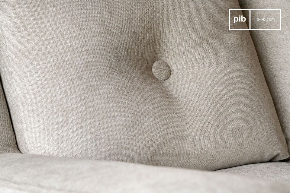 The clean geometric lines give this sofa a refined and timeless silhouette