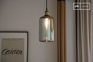 Elixir glass pendant lamp