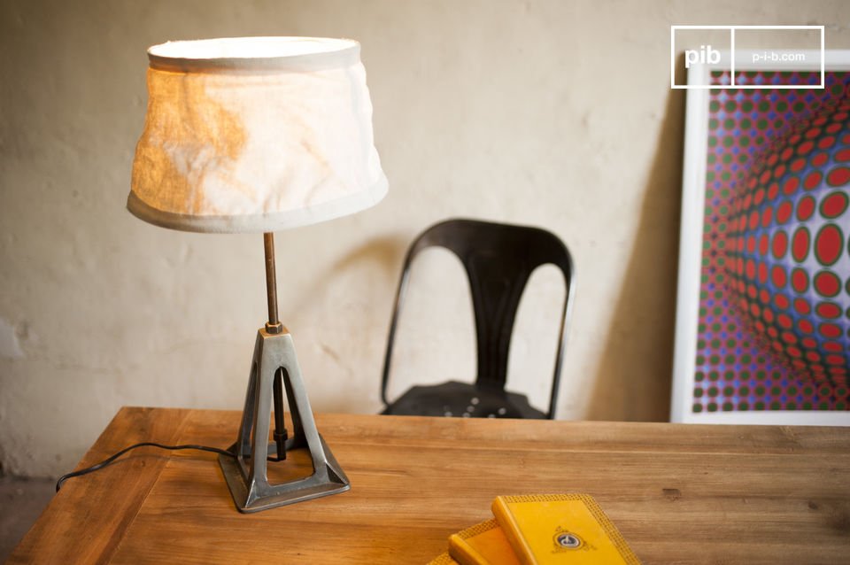 Beautiful retro luminaire with an industrial character.