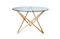 Miniature Estrella glass dining table Clipped