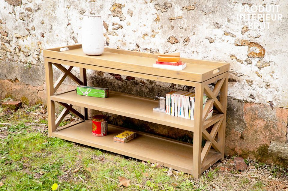 Eugénie oak console