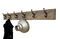 Miniature Giant wood-metal coat hook Niles Clipped