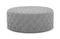 Miniature Large tufted ottoman Durham Clipped