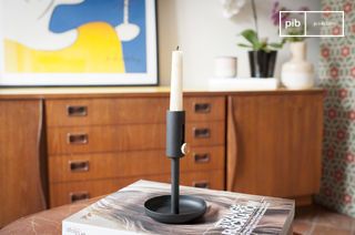 Granny Black Candlestick