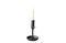 Miniature Black candle holder Granny High Clipped