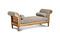 Miniature Grey 2-seater bench Montaigu Clipped