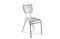 Miniature Grey chair Métalo Clipped