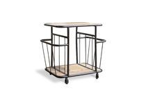 Industrial serving trolley