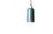 Miniature Hanging lamp Blue Terry Clipped