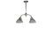Miniature Art Nouveau ceiling light Haussmann Clipped