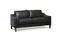 Miniature Heidsieck 2-seater sofa Clipped