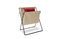 Miniature Beige canvas magazine holder Herman Clipped