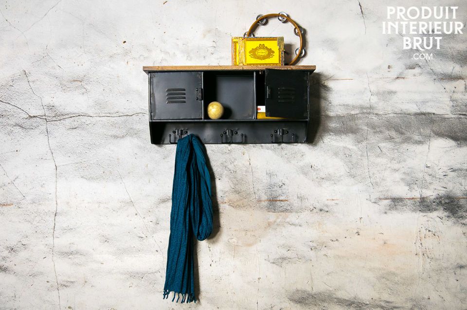 Hester wall coat rack