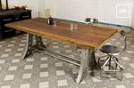 Industrial dining tables back soon