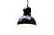 Miniature Industrial hanging lamp Retronom black 40 cm Clipped