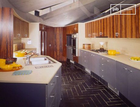 Interior of Arthur Elrod House in Palm Spring