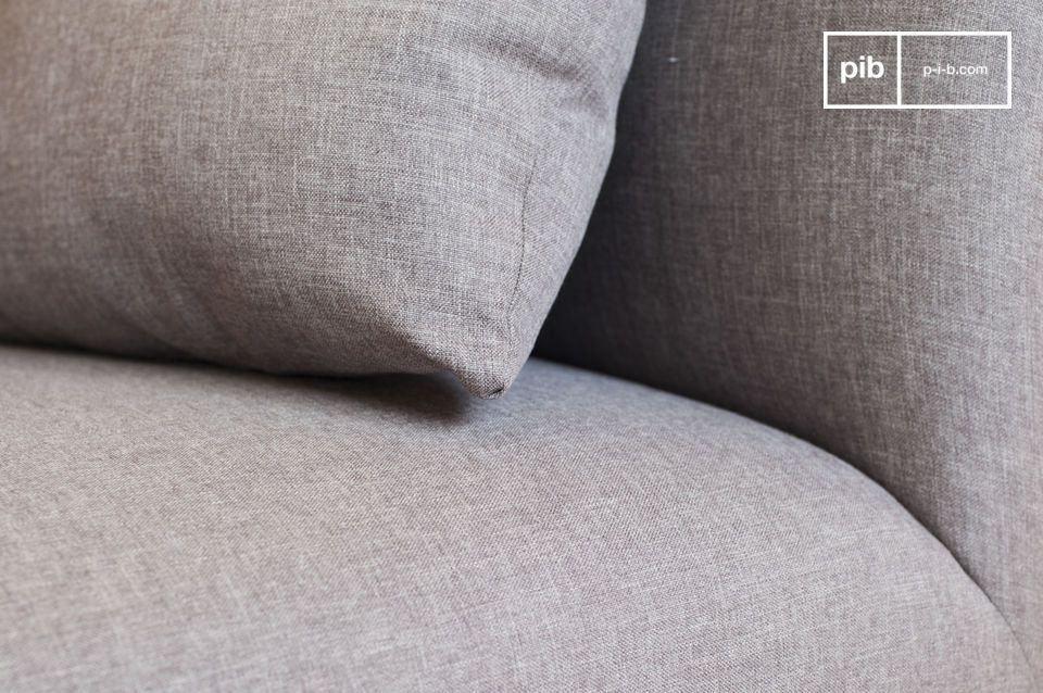 Soft fabric with a delicate grey tonality.