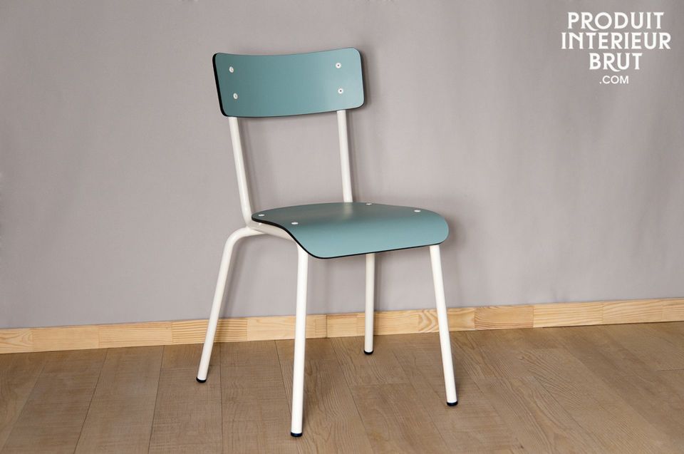 The Gambettes chair is inspired by the old Formica school furniture of the 1950s