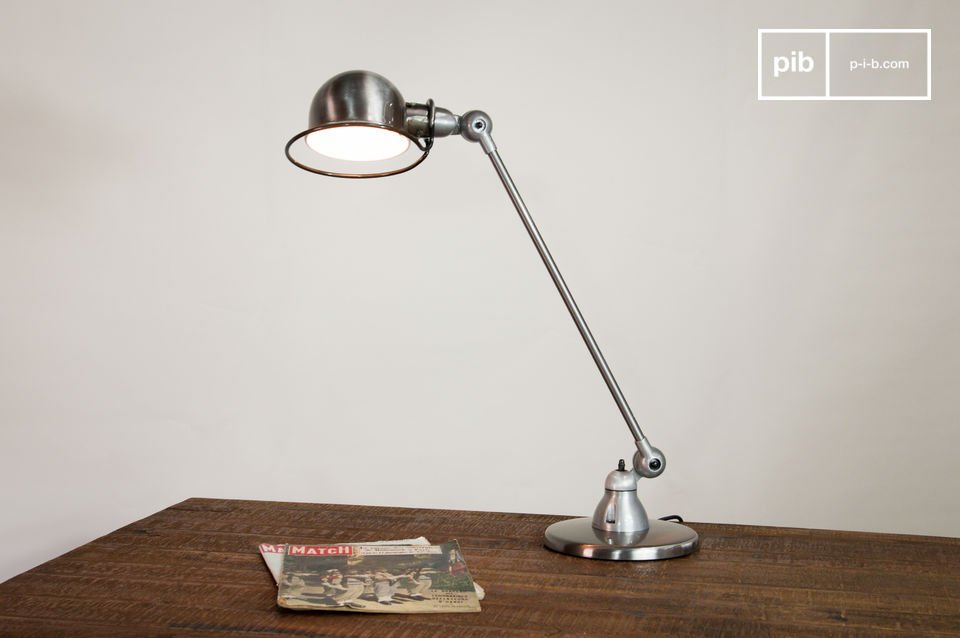 pretty lamp in industrial style.