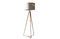 Miniature Light wood tripod lamp Kavinskï Clipped