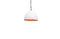 Miniature Këpsta white hanging lamp Clipped