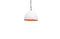 Miniature White hanging lamp Këpsta  Clipped