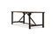 Miniature Grey metal dining table Kerizel Clipped