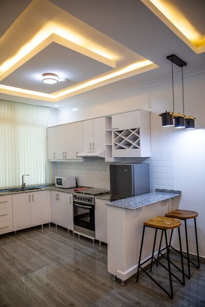 Kitchen with beautiful light effect