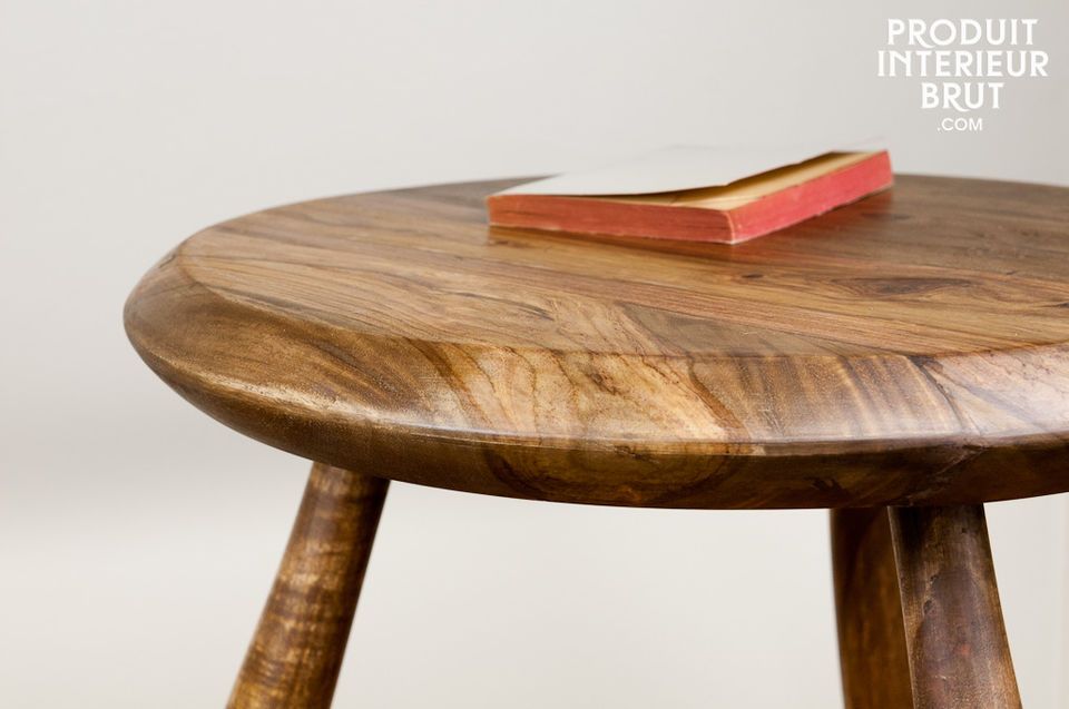 Occasional table or stool, a touch of wood for your interior