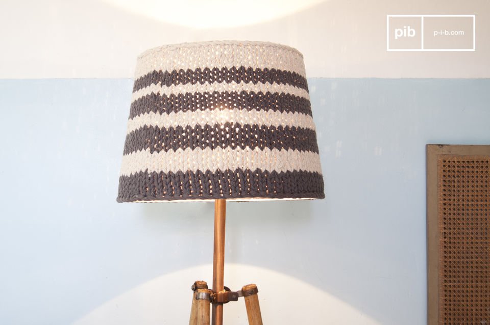 Lampshade Paimpol grey