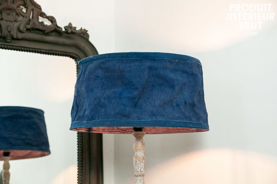 Lampshade Victoria blue 45 cm