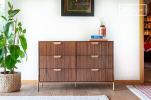 Large dark wood chest of drawers Aurora