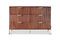 Miniature Large dark wood chest of drawers Aurora Clipped