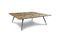 Miniature Large elm wood coffee table Lincoln Clipped
