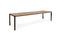 Miniature Large oak dining table Barcelone Clipped