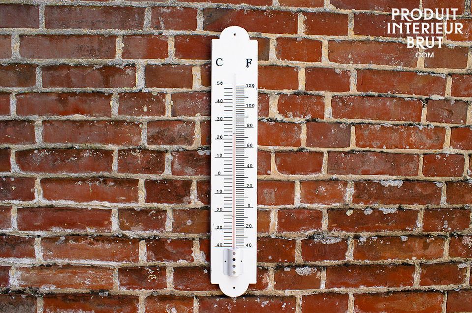 Large wall thermometer