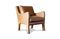 Miniature Leather Armchair Edinburgh Clipped