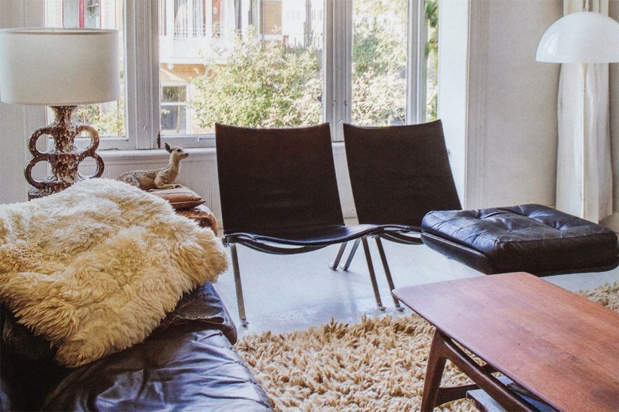 leather armchair for the living room