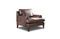 Miniature Leather armchair Sanary Clipped