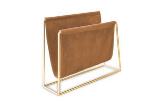Leather magazine holder Jorgen Brown