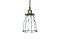 Miniature Metal hanging lamp Leeds Clipped