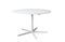 Miniature Round white marble table Lemvig Clipped
