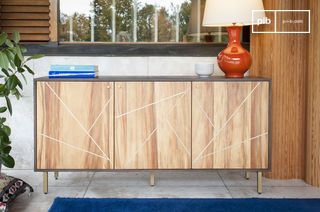 Linéa wooden sideboard