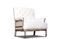 Miniature Beige linen armchair Edmond Clipped