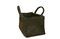 Miniature Log basket made of felt Clipped