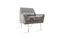 Miniature Fabric lounge armchair Hilda Clipped