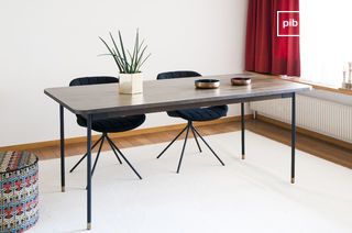 Lübeck rectangular dining table